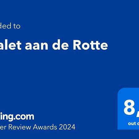 Chalet Aan De Rotte Rotterdam Dış mekan fotoğraf